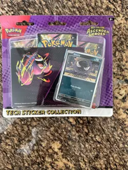 Pokemon TCG Ascended Heroes Tech Sticker Collection Gastly |BRAND NEW SEALED - Image 1