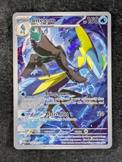 2025 Pokemon INTELEON #142/132 Mega Evolution Illustration Rare Holo English - Image 1