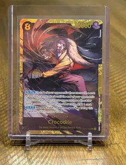 Crocodile - OP14-120 SEC (Secret Rare), The Azure Sea's Seven.... - Image 1