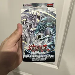 Yugioh Saga of Blue-Eyes White Dragon Structure Deck Brand New Factory Sealed - Image 1