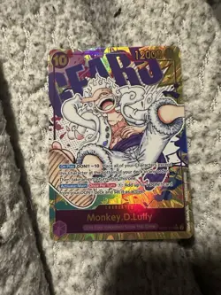 Monkey.D.Luffy (119) (Alternate Art) OP05-119 Awakening of the New Era Foil - Image 4