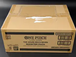 One Piece OP14-EB04 The Azure Sea's Seaven English 12 Booster Box Case Sealed - Image 1