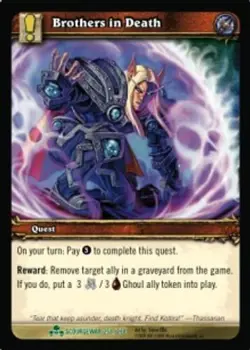 Brothers in Death - ScourgeWar - World of Warcraft TCG - Image 1