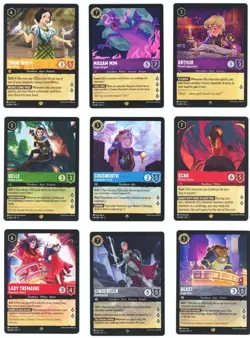 Disney Lorcana Rise of the Floodborn You Pick! Complete Your Set! FOIL 1-204 - Image 1