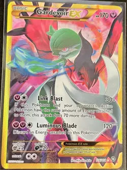 Pokemon TCG Gardevoir EX 116/114 XY Steam Siege 2016 Secret Rare Holo Card - Image 1
