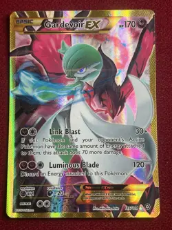 Pokemon TCG Gardevoir EX 116/114 XY Steam Siege 2016 Secret Rare Holo Card - Image 1