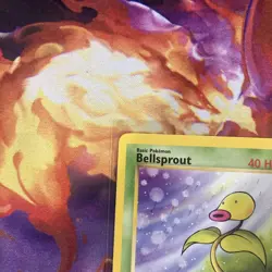 1999 WOTC Pokemon 1st Edition Jungle Set Bellsprout Common Card #49/64 LP - Image 4