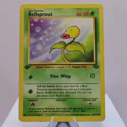 Pokemon TCG - Bellsprout 49/64 Jungle Common 1st Edition WOTC 1999 - PL - Image 2