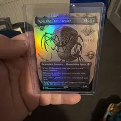 Koh, the Face Stealer ( Foil Borderless ) Avatar: The Last Airbender NM MTG - Image 1