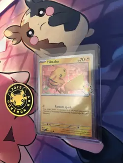 2026 Pikachu 051/162 Pokemon Day 30th Anniversary Stamped Promo TCG Plus Coin - Image 3