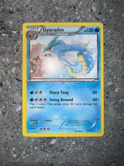 Pokemon TCG Cards Gyarados 24/124 Dragons Exalted Rare NM - Image 3