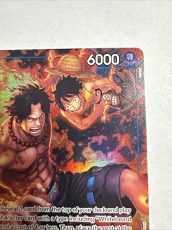 One Piece OP-10 Portgas.D.Ace OP08-052 Treasure Rare (NM) - Image 4