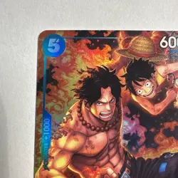 One Piece OP-10 Portgas.D.Ace OP08-052 Treasure Rare (NM) - Image 3