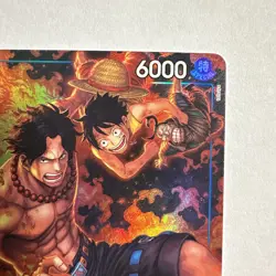 One Piece OP-10 Portgas.D.Ace OP08-052 Treasure Rare (NM) - Image 4