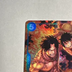 One Piece OP-10 Portgas.D.Ace OP08-052 Treasure Rare (NM) - Image 5