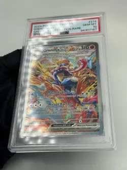 GRENINJA EX PSA 10 214/167 2024 POKEMON TWILIGHT MASQUERADE SPECIAL ILLUSTRATION - Image 5