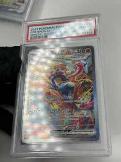 GRENINJA EX PSA 10 214/167 2024 POKEMON TWILIGHT MASQUERADE SPECIAL ILLUSTRATION - Image 3