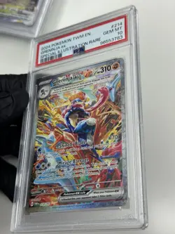 GRENINJA EX PSA 10 214/167 2024 POKEMON TWILIGHT MASQUERADE SPECIAL ILLUSTRATION - Image 4