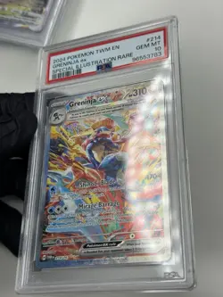 GRENINJA EX PSA 10 214/167 2024 POKEMON TWILIGHT MASQUERADE SPECIAL ILLUSTRATION - Image 5