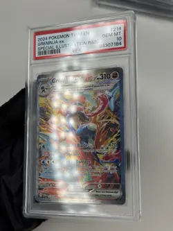 GRENINJA EX PSA 10 214/167 2024 POKEMON TWILIGHT MASQUERADE SPECIAL ILLUSTRATION - Image 2