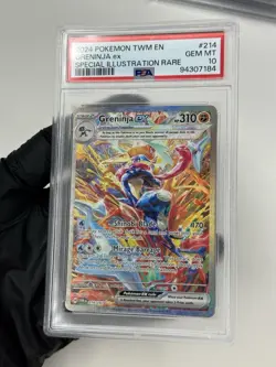GRENINJA EX PSA 10 214/167 2024 POKEMON TWILIGHT MASQUERADE SPECIAL ILLUSTRATION - Image 4