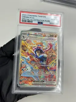 GRENINJA EX PSA 10 214/167 2024 POKEMON TWILIGHT MASQUERADE SPECIAL ILLUSTRATION - Image 5