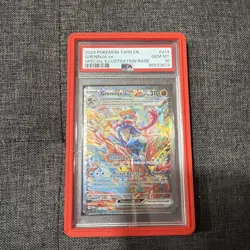 PSA 10 Greninja ex 214/167 Special Illustration Twilight Masquerade Pokemon - Image 1