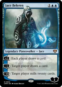 JACE BELEREN 850 Commander Masters MTG Magic NM - Image 1