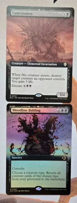 MTG Lorwyn Eclipsed Bloodline bidding foil 359, Lamentation 0030 - Image 1
