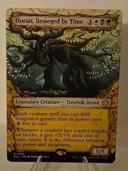Doran, Besieged by Time (Showcase) MTG Lorwyn Eclipsed Regular - Image 1