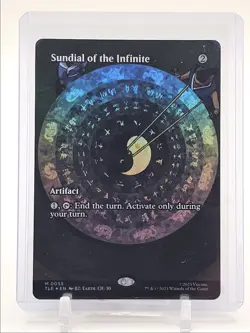 SUNDIAL OF THE INFINITE 2025 MTG LAST AIRBENDER ETERNAL MYTHIC RARE Q4856 - Image 1