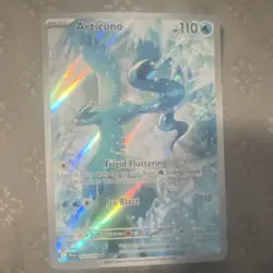 Pokemon Articuno Full Art Illustration Rare Holo 161/159 SV09 Scarlet & Violet - Image 1