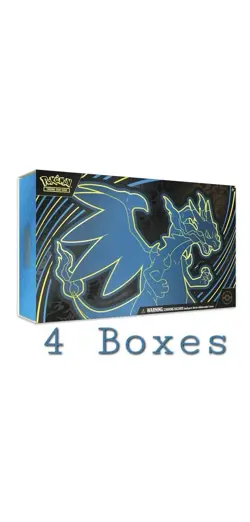 Pokemon Mega Charizard X ex Ultra-Premium Collection UPC - 4 Boxes - Image 1