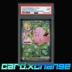 2025 Pokemon Journey Together 184 Lillie's Clefairy ex PSA 9 Mint - Image 1
