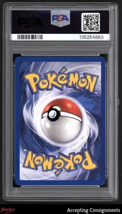2000 Pokemon Team Rocket 1st Edition #10 Dark Machamp HOLO PSA 7 NM - Image 2