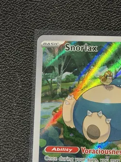 2023 SNORLAX Pokemon Card SVP 051 Pokemon Center Stamped 151 ETB Promo Sealed - Image 5