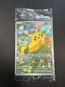 Pokemon TCG Pikachu Paldea Adventure Chest SVP 088 Black Star Promo Sealed NM - Image 1