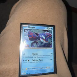 Kyogre 034/132 Mega Evolution COSMOS HOLO Pokemon Knock Out Collection PROMO - Image 1