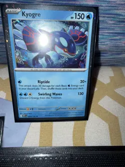 Kyogre 034/132 Mega Evolution COSMOS HOLO Pokemon Knock Out Collection PROMO - Image 2