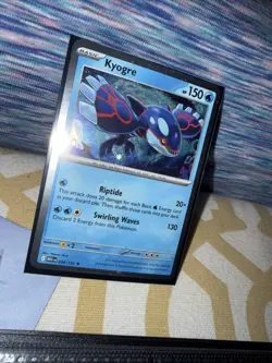 Kyogre 034/132 Mega Evolution COSMOS HOLO Pokemon Knock Out Collection PROMO - Image 4