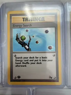 Mixed Lot Pokemon 1st edition. 11 cards total. All LP/MP Base Jungle Fossil - Image 3