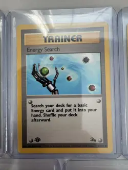 Mixed Lot Pokemon 1st edition. 11 cards total. All LP/MP Base Jungle Fossil - Image 4