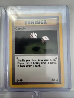 Mixed Lot Pokemon 1st edition. 11 cards total. All LP/MP Base Jungle Fossil - Image 5