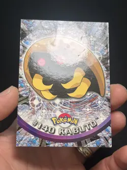 1999 Pokemon Topps TV Animation Edition Series 3 Kabuto #140 Non Holo - Image 2