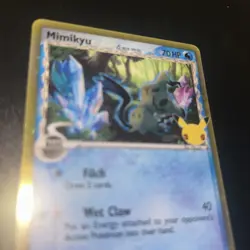 Mimikyu SWSH136 Black Star Promo Celebrations - Pokemon Card TCG (NM) - Image 2