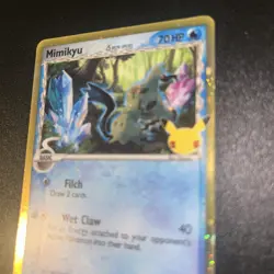 Mimikyu SWSH136 Black Star Promo Celebrations - Pokemon Card TCG (NM) - Image 3