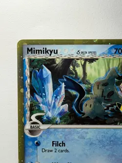 Pokemon TCG Celebrations Mimikyu Delta Species SWSH136 Black Star Promo NM - Image 3