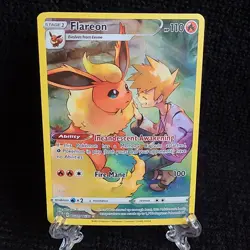 Flareon TG01/TG30 Swsh09: Brilliant Stars Trainer Gallery Holo Pokemon - Image 2