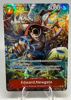 One Piece Edward.Newgate ST15-002 Alt Art Premium Booster The Best Vol. 2 PRB-02 - Image 1