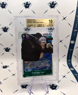 BGS 10 - One Piece TCG Trafalgar Law OP01-047 - English - Image 1